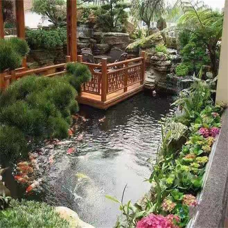 衢州小鱼池改造生态鱼池过滤设计